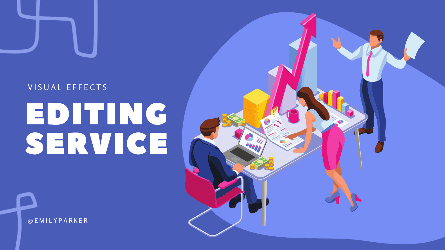 Blue Creative Zoom Virtual Background