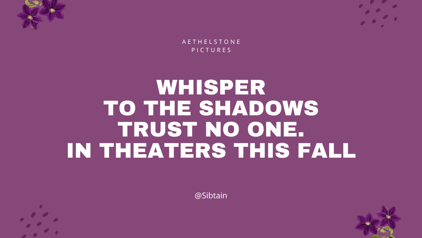 Purple Elegant and Modern Daily Quote Poster Template