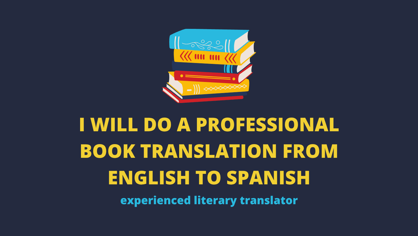 Yellow and Blue Illustrated Stack of Books Library or Book Store Logo